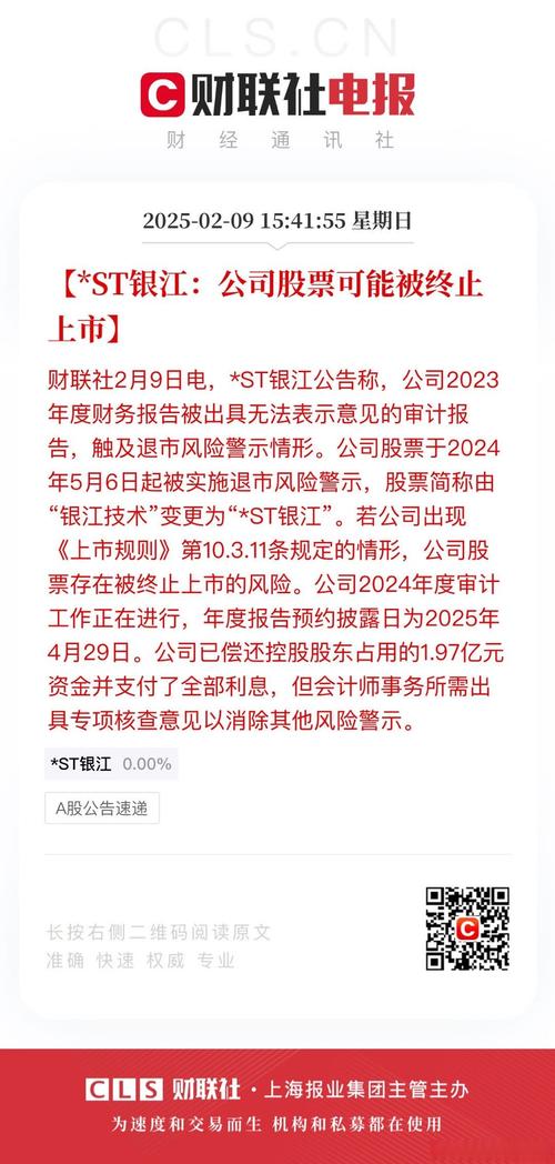 上市公司修正业绩预告   称股票或被“*ST”