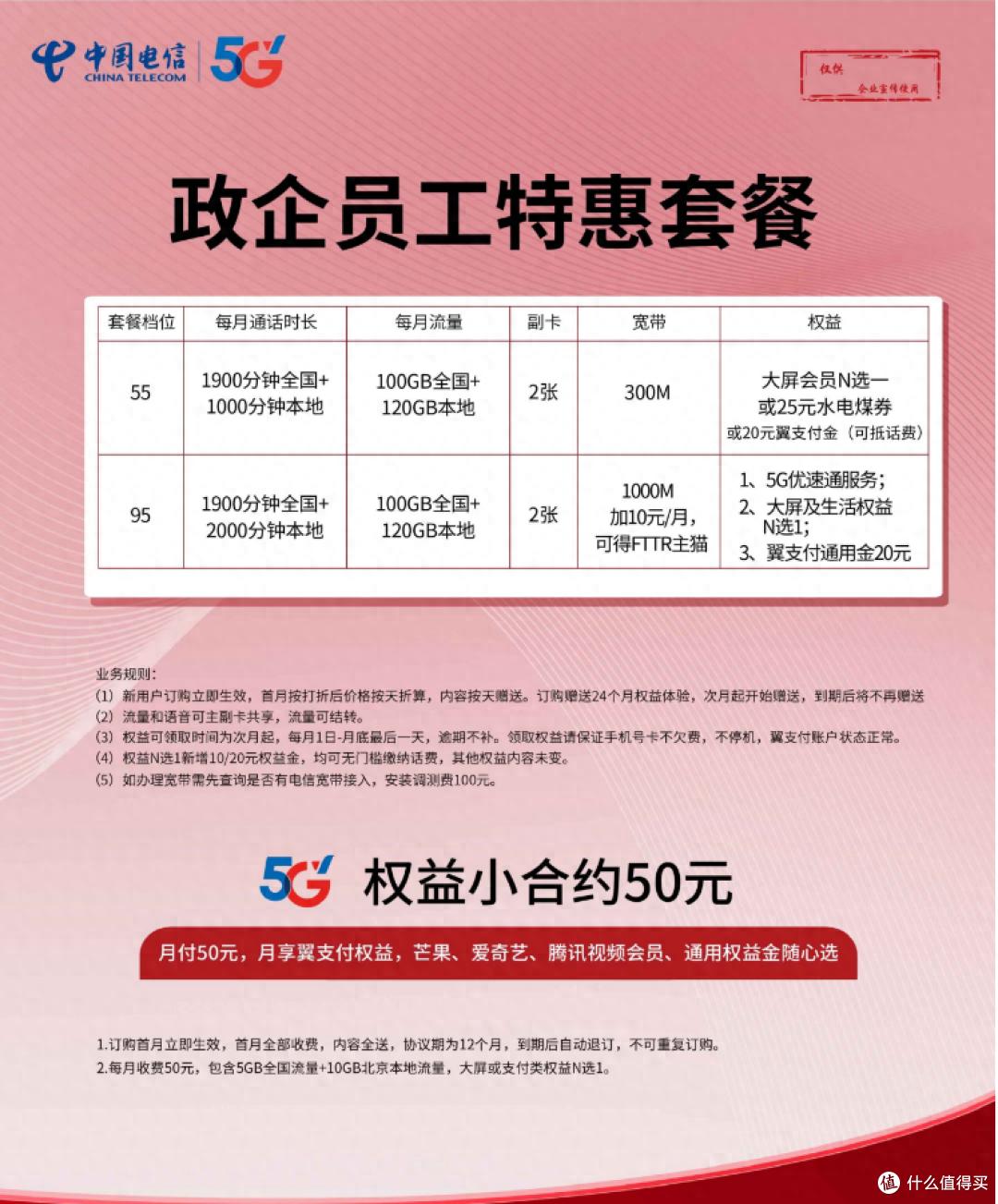 2025年北京电信VS联通VS移动政企套餐，你要办理那个？