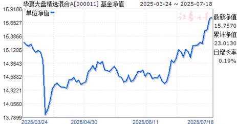 华夏大盘精选基金收益分析_陈伟彦基金经理_华夏大盘精选基金净值查询