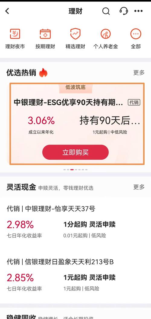 中银理财-新城镇惠盈6个月固收理财产品A _ 中银理财乡村振兴主题债券投资 _中国人民银行理财产品