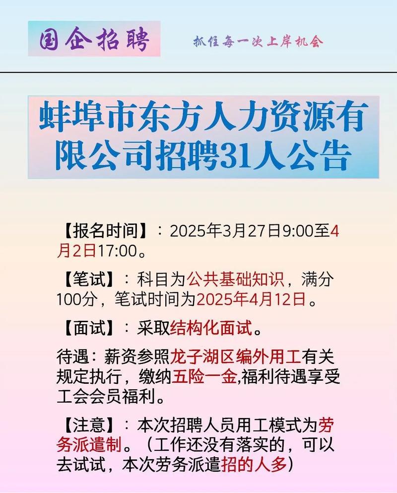 蚌埠市2024年度事业单位公开招聘工作人员公告