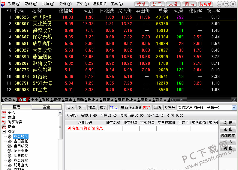 金长江网上交易财智版截图