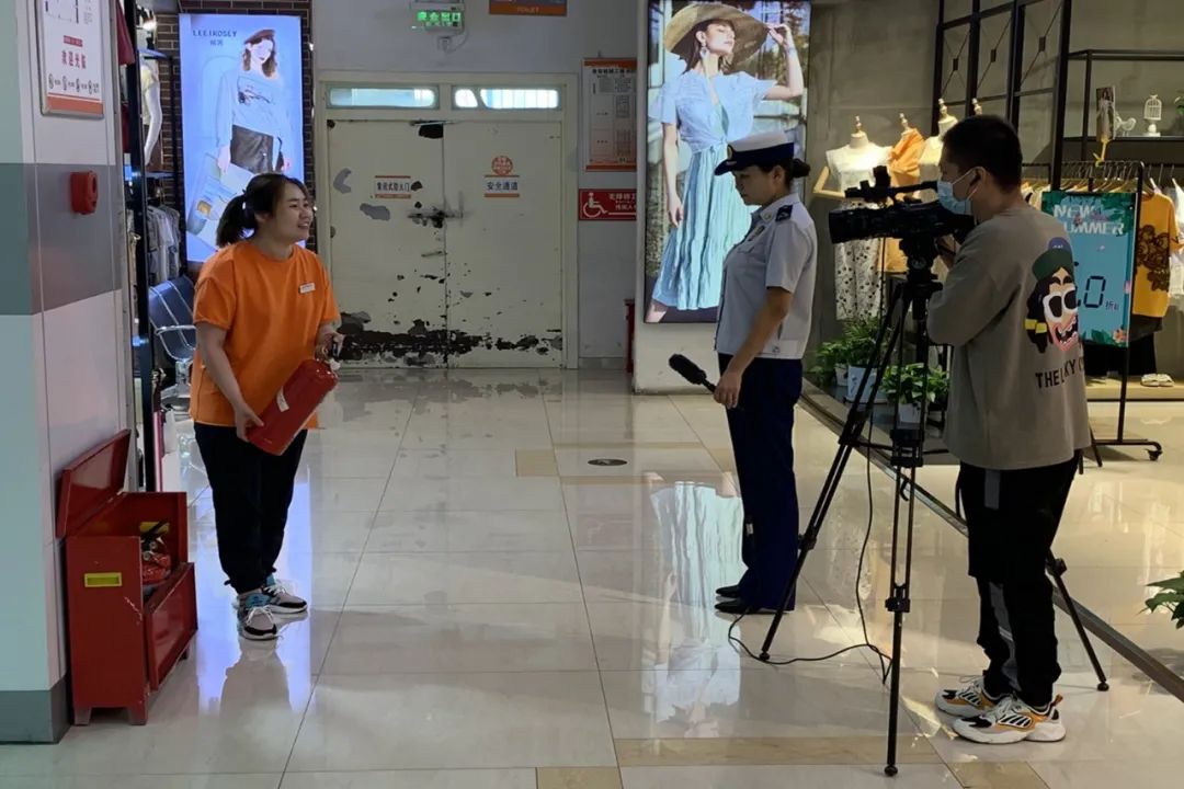 石嘴山市消防安全隐患整改 美佳铭城购物广场 挂牌督办_石嘴山电视台