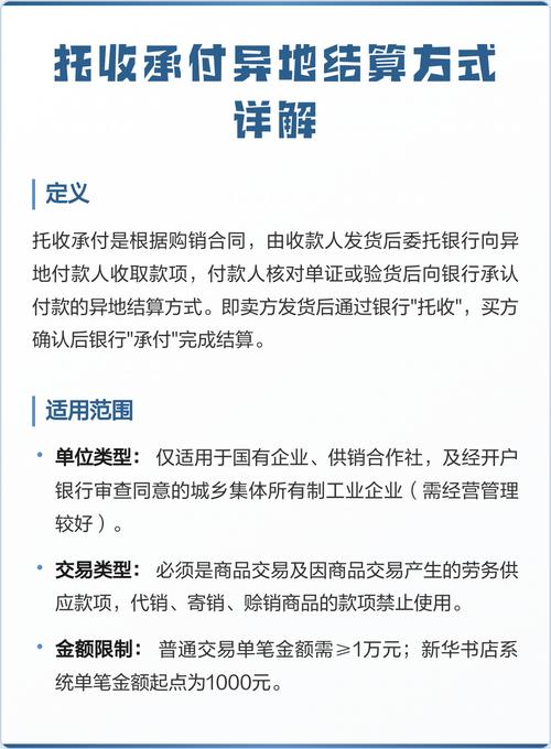 托收承付结算方式_托收承付结算的付款期均为3天_验单承付验货承付